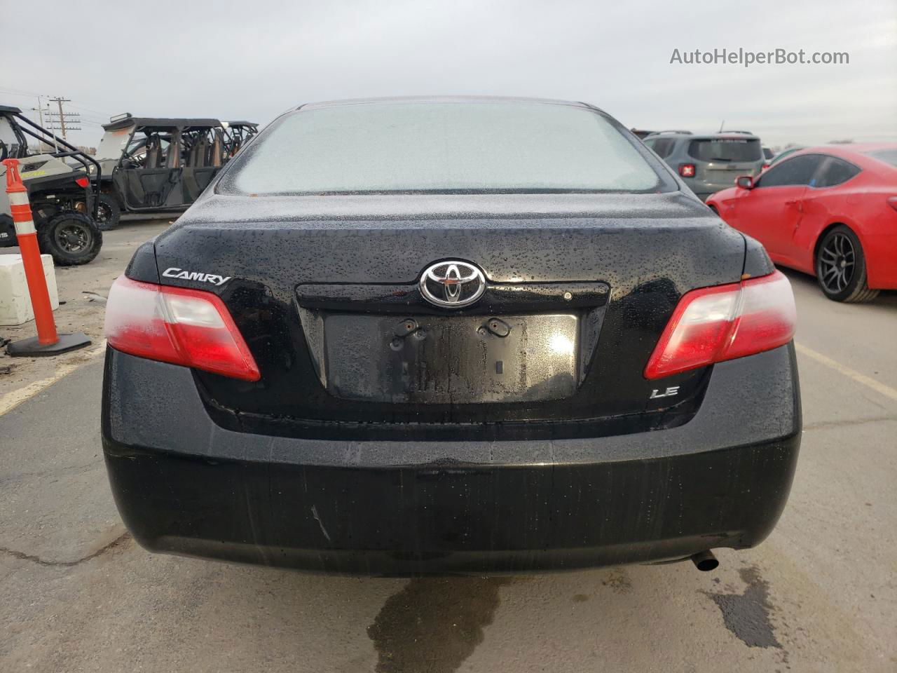 2009 Toyota Camry Base Черный vin: 4T4BE46KX9R134838