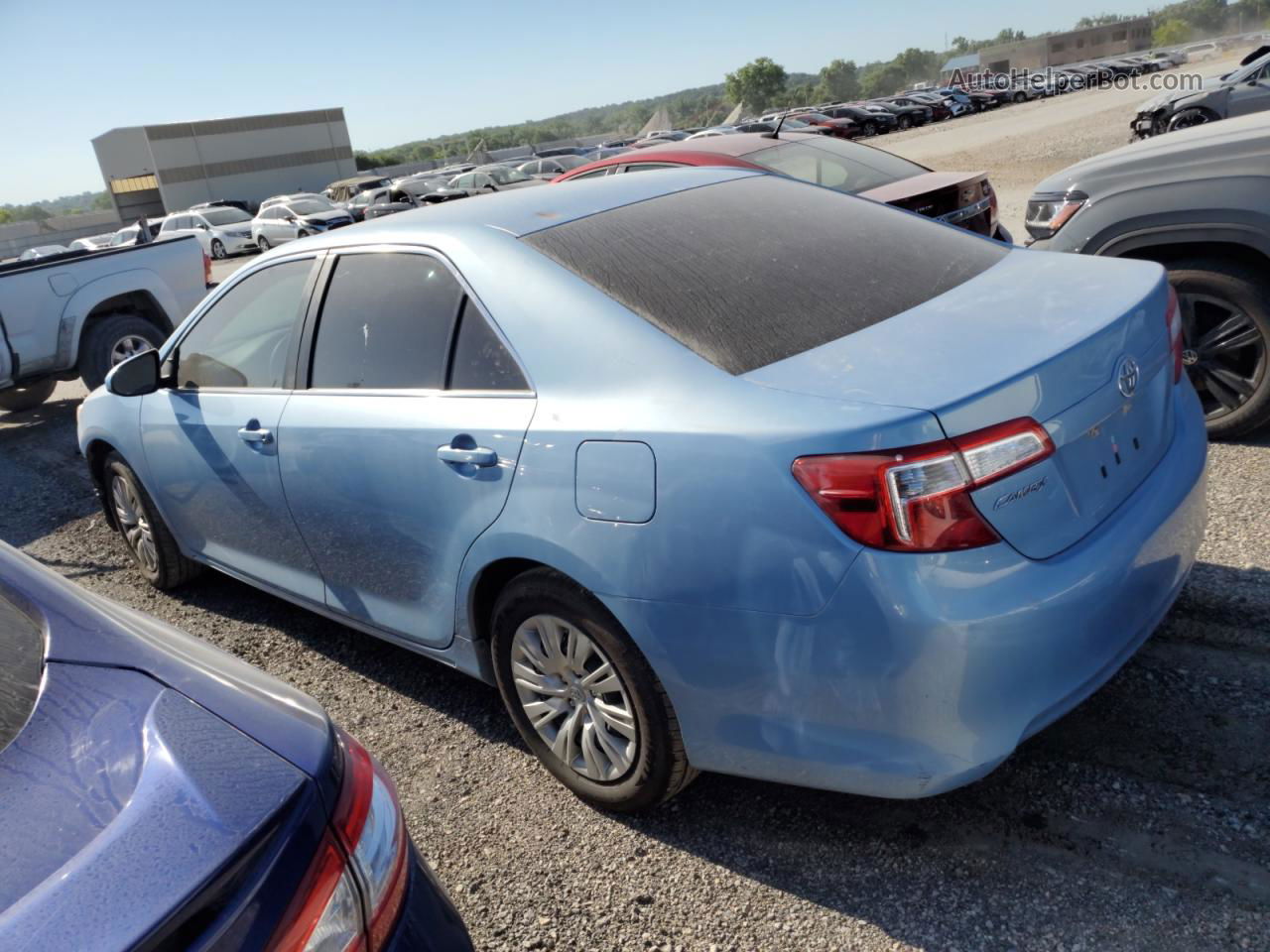 2012 Toyota Camry Base Blue vin: 4T4BF1FK0CR160156