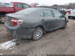 2012 Toyota Camry Le Gray vin: 4T4BF1FK0CR160321