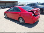 2012 Toyota Camry Le Красный vin: 4T4BF1FK0CR163767