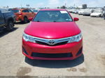 2012 Toyota Camry Le Red vin: 4T4BF1FK0CR163767