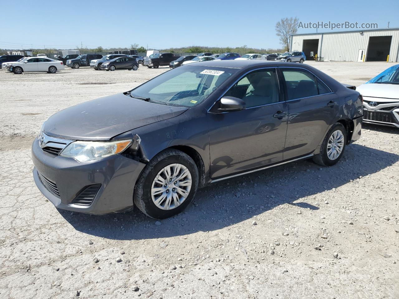 2012 Toyota Camry Base Gray vin: 4T4BF1FK0CR167625