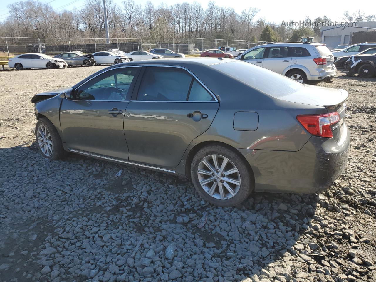 2012 Toyota Camry Base Charcoal vin: 4T4BF1FK0CR173022