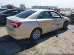 2012 Toyota Camry Le Gold vin: 4T4BF1FK0CR175708