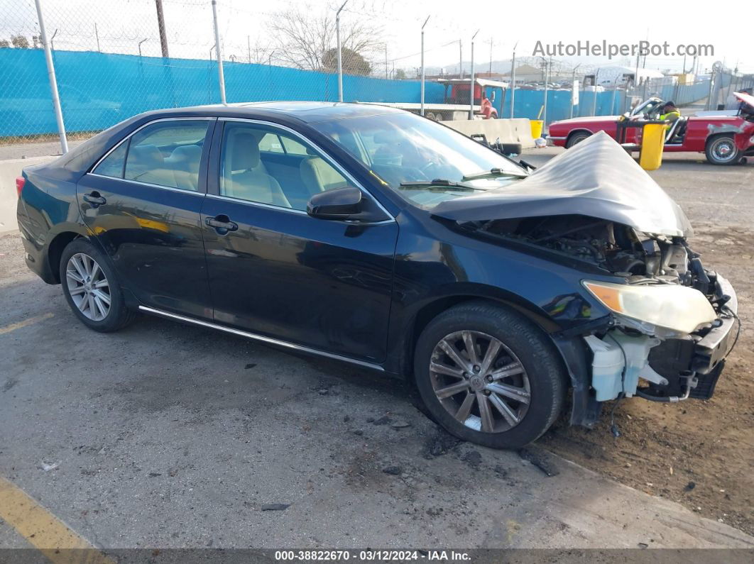 2012 Toyota Camry Xle Black vin: 4T4BF1FK0CR179161