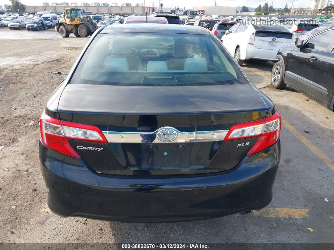 2012 Toyota Camry Xle Black vin: 4T4BF1FK0CR179161