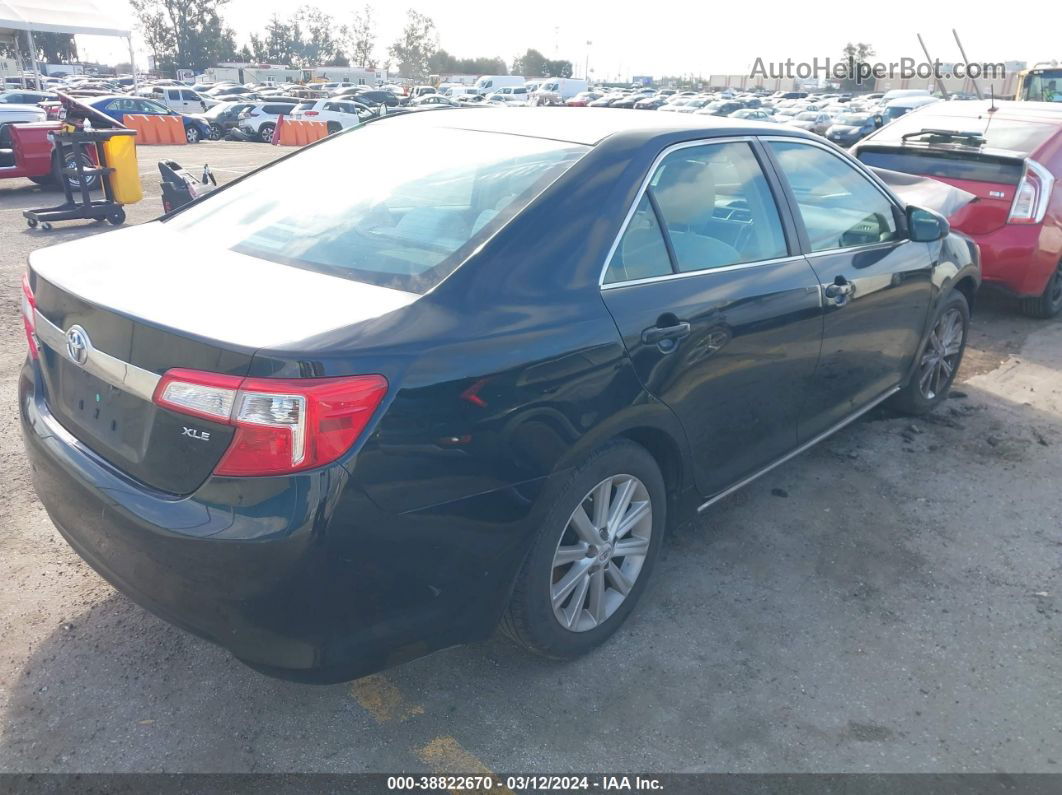 2012 Toyota Camry Xle Black vin: 4T4BF1FK0CR179161