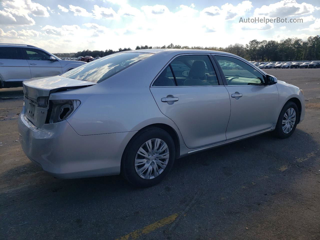 2012 Toyota Camry Base Серебряный vin: 4T4BF1FK0CR186014