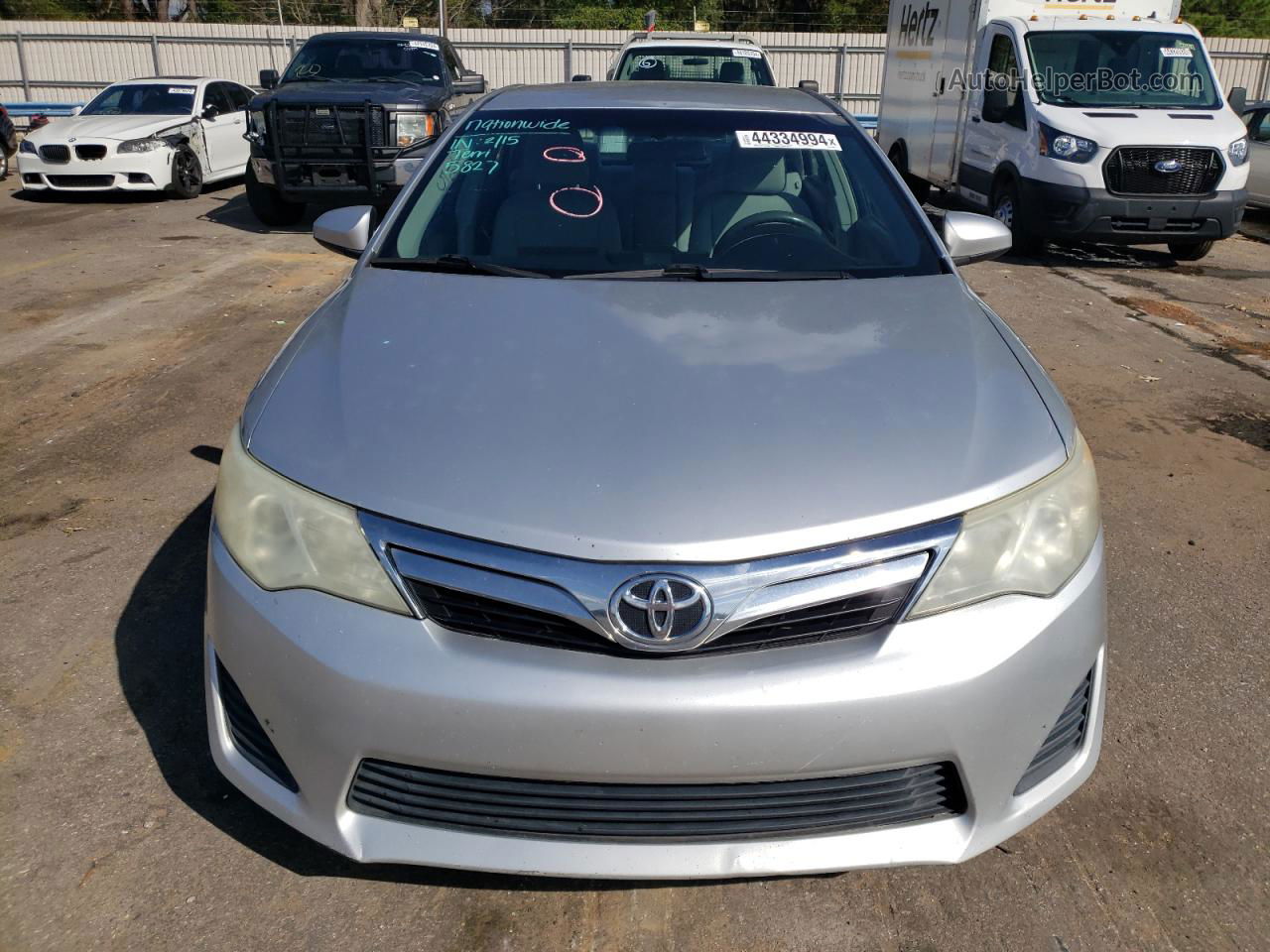 2012 Toyota Camry Base Серебряный vin: 4T4BF1FK0CR186014