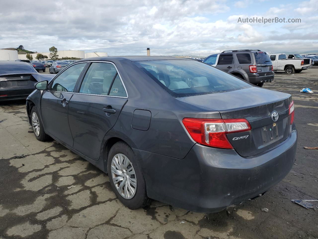 2012 Toyota Camry Base Charcoal vin: 4T4BF1FK0CR188314