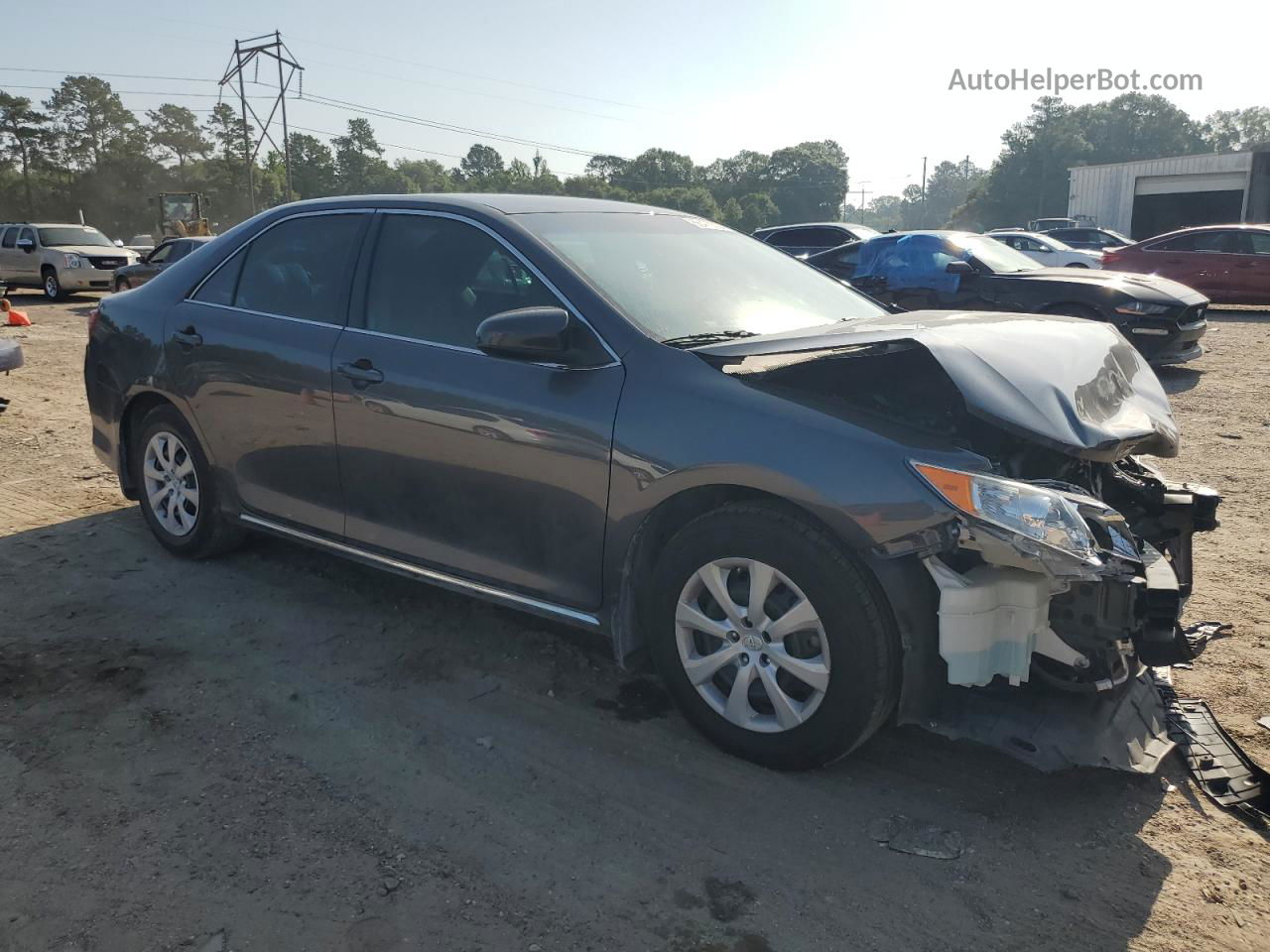 2012 Toyota Camry Base Gray vin: 4T4BF1FK0CR189057