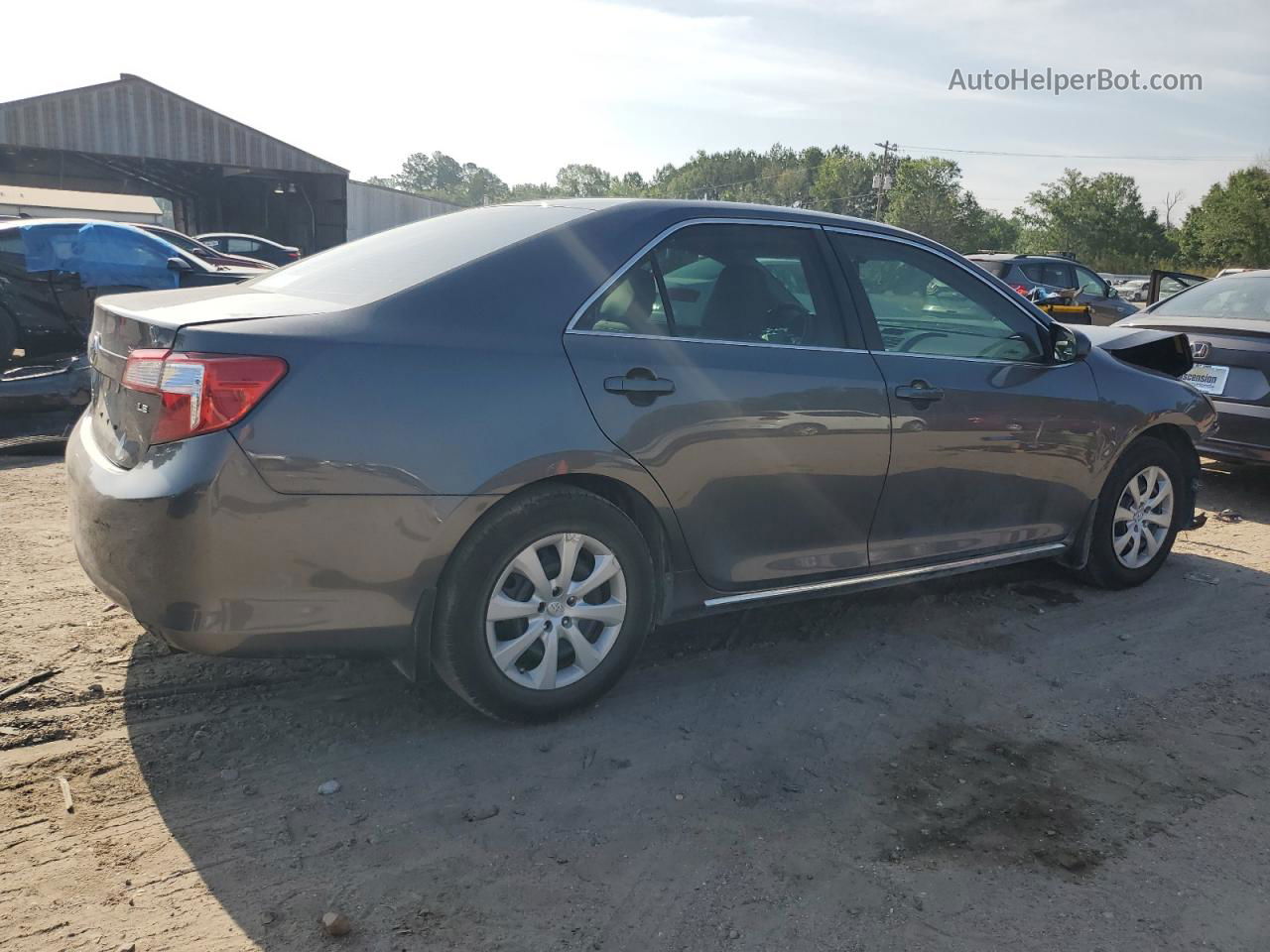 2012 Toyota Camry Base Gray vin: 4T4BF1FK0CR189057