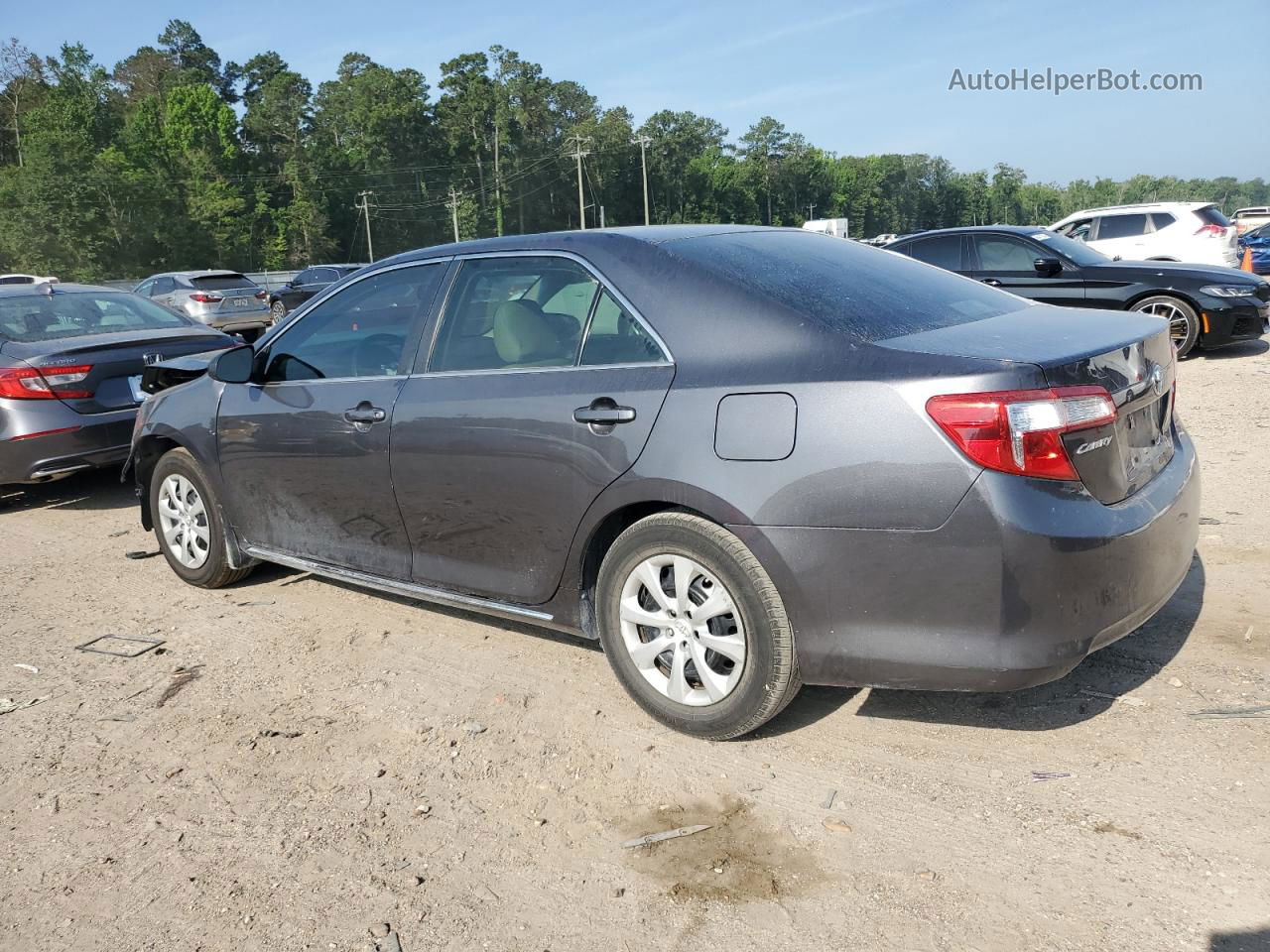 2012 Toyota Camry Base Серый vin: 4T4BF1FK0CR189057