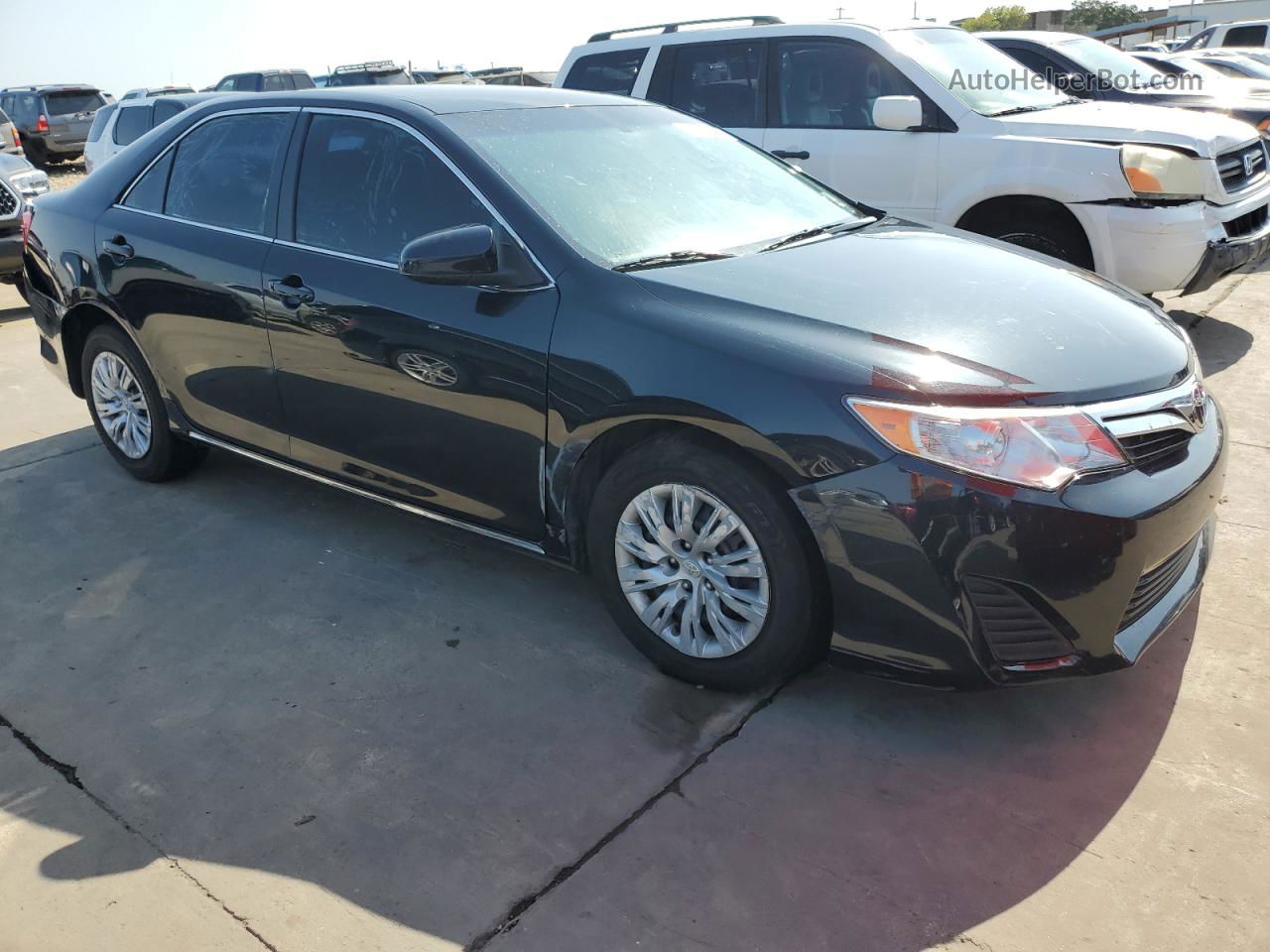 2012 Toyota Camry Base Black vin: 4T4BF1FK0CR193156