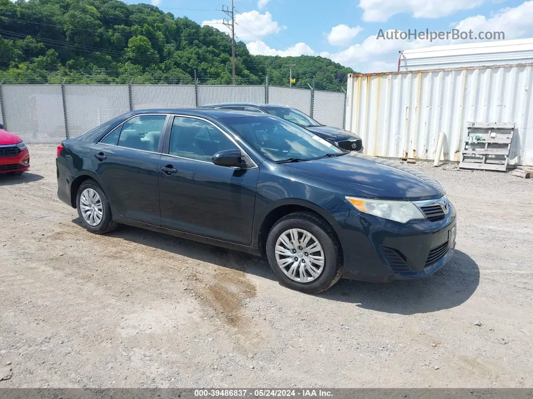 2012 Toyota Camry L Black vin: 4T4BF1FK0CR206908