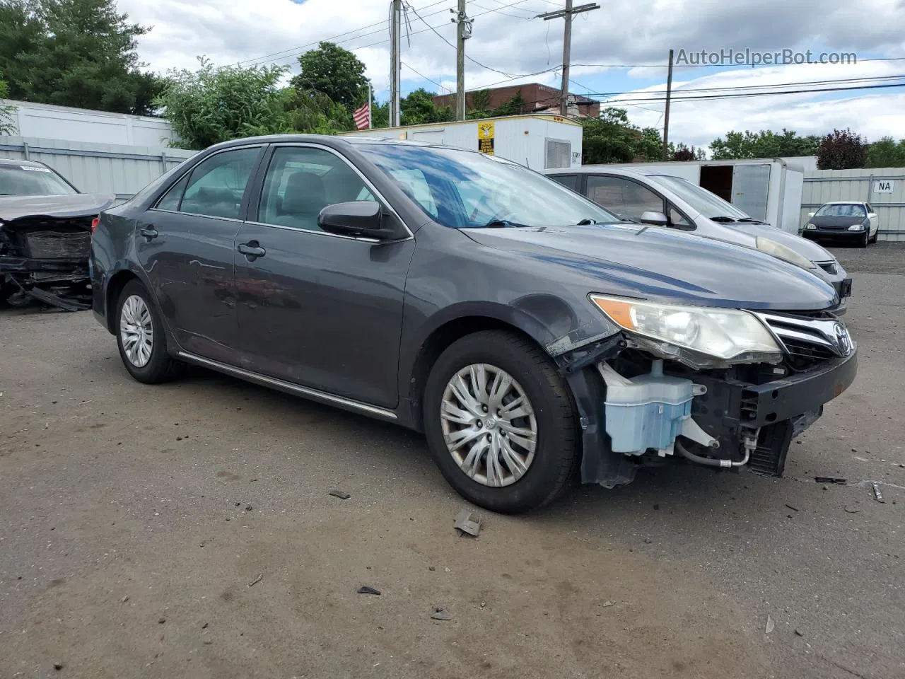 2012 Toyota Camry Base Gray vin: 4T4BF1FK0CR215771