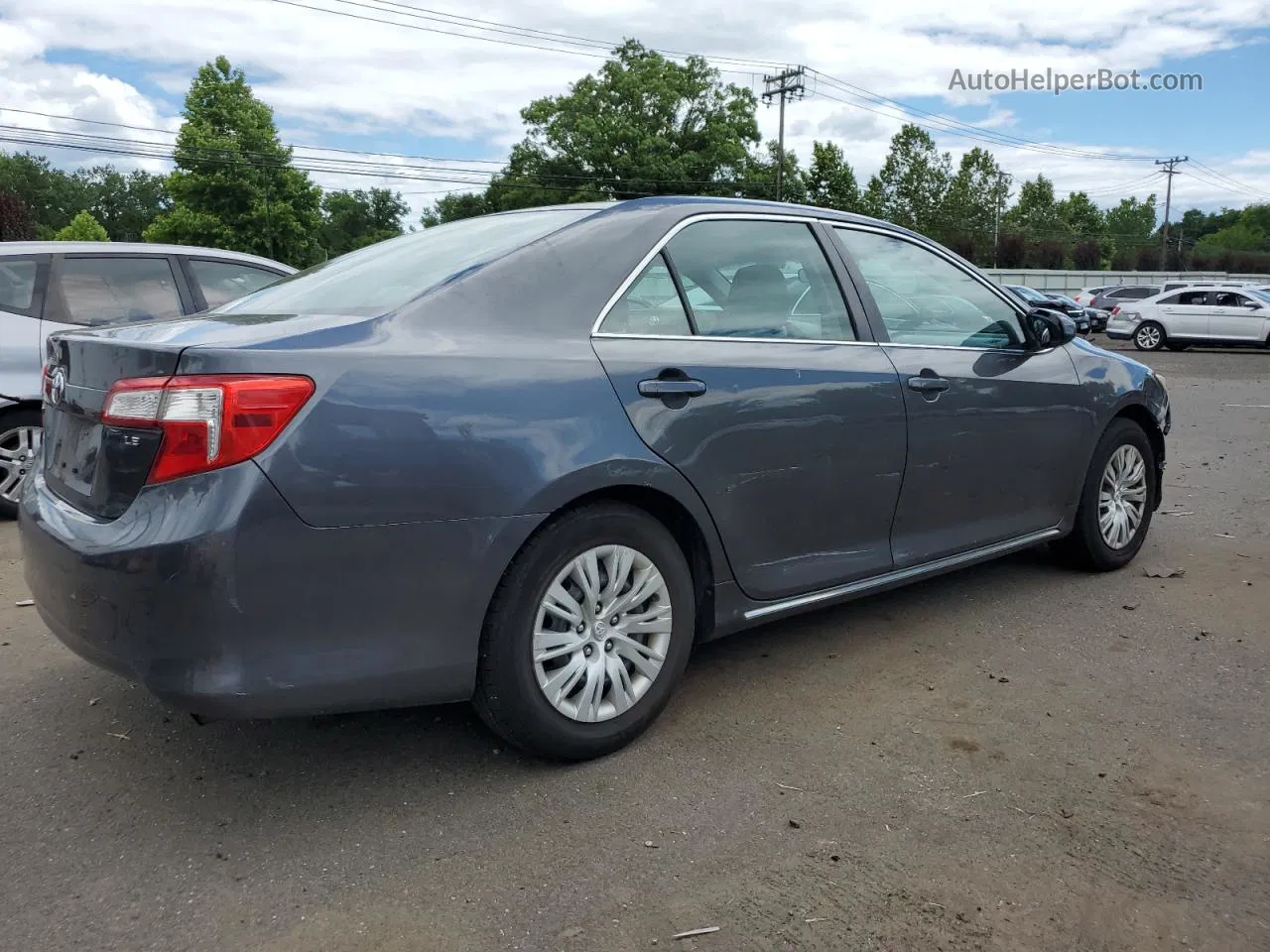 2012 Toyota Camry Base Gray vin: 4T4BF1FK0CR215771