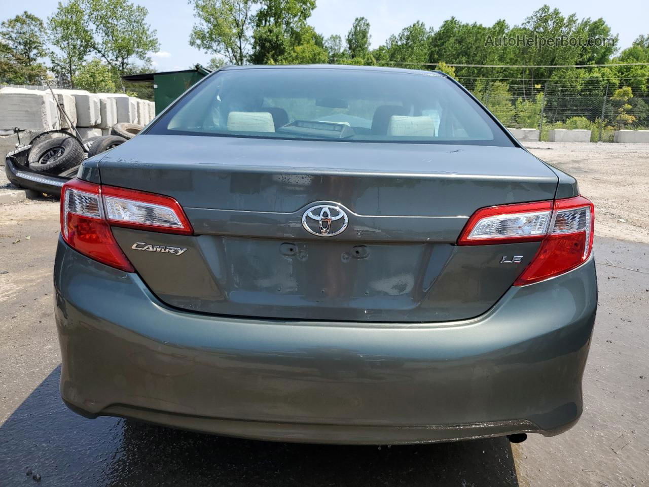 2012 Toyota Camry Base Turquoise vin: 4T4BF1FK0CR257549