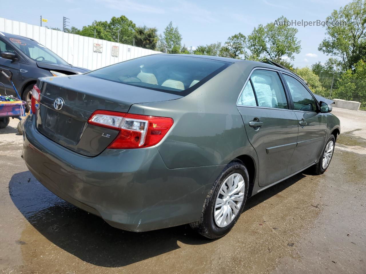 2012 Toyota Camry Base Turquoise vin: 4T4BF1FK0CR257549