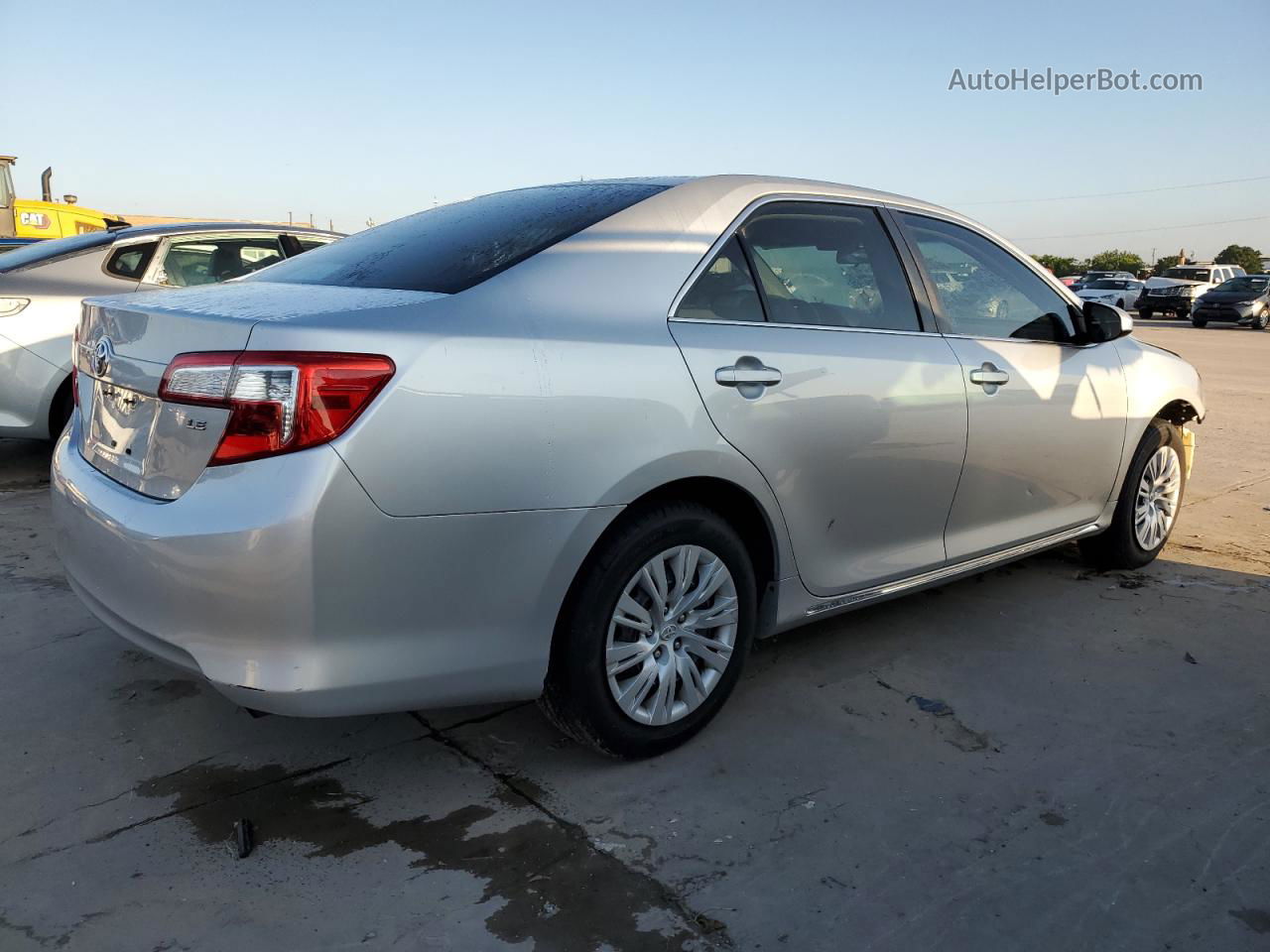 2012 Toyota Camry Base Silver vin: 4T4BF1FK0CR266803