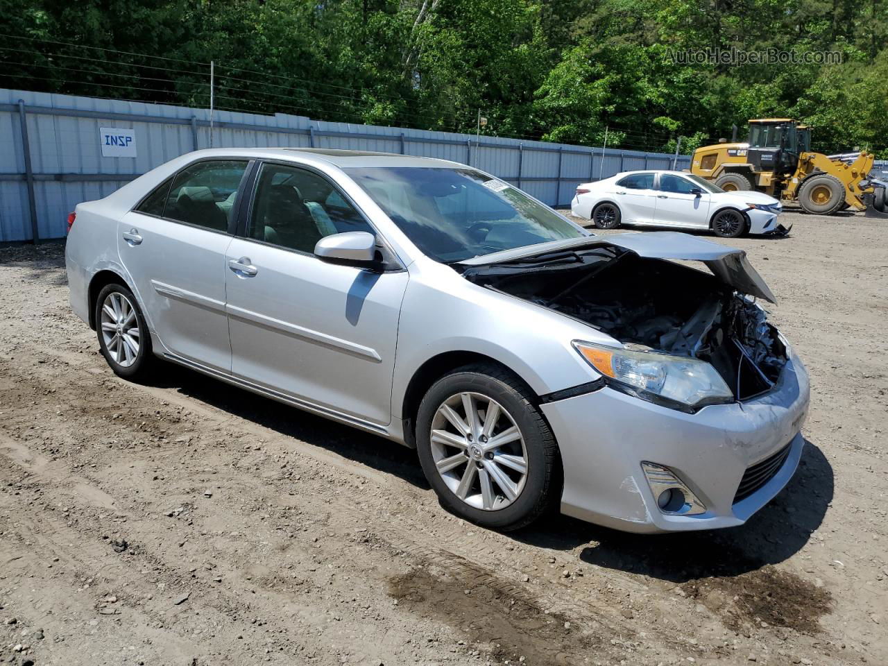 2012 Toyota Camry Base Silver vin: 4T4BF1FK0CR267305