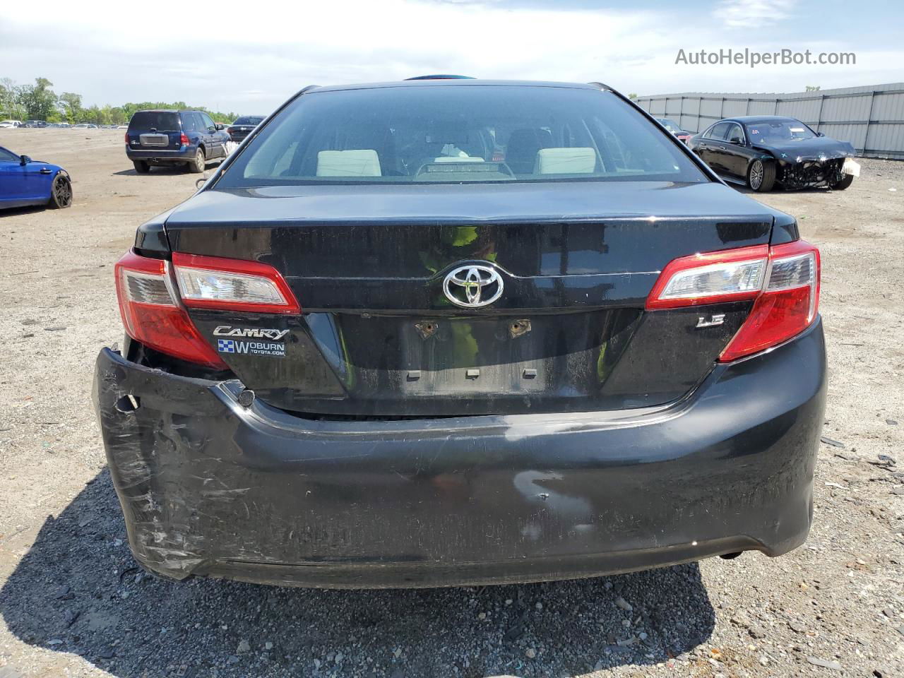 2014 Toyota Camry L Charcoal vin: 4T4BF1FK0ER428299