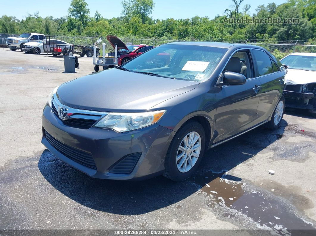 2012 Toyota Camry Le Gray vin: 4T4BF1FK1CR160554