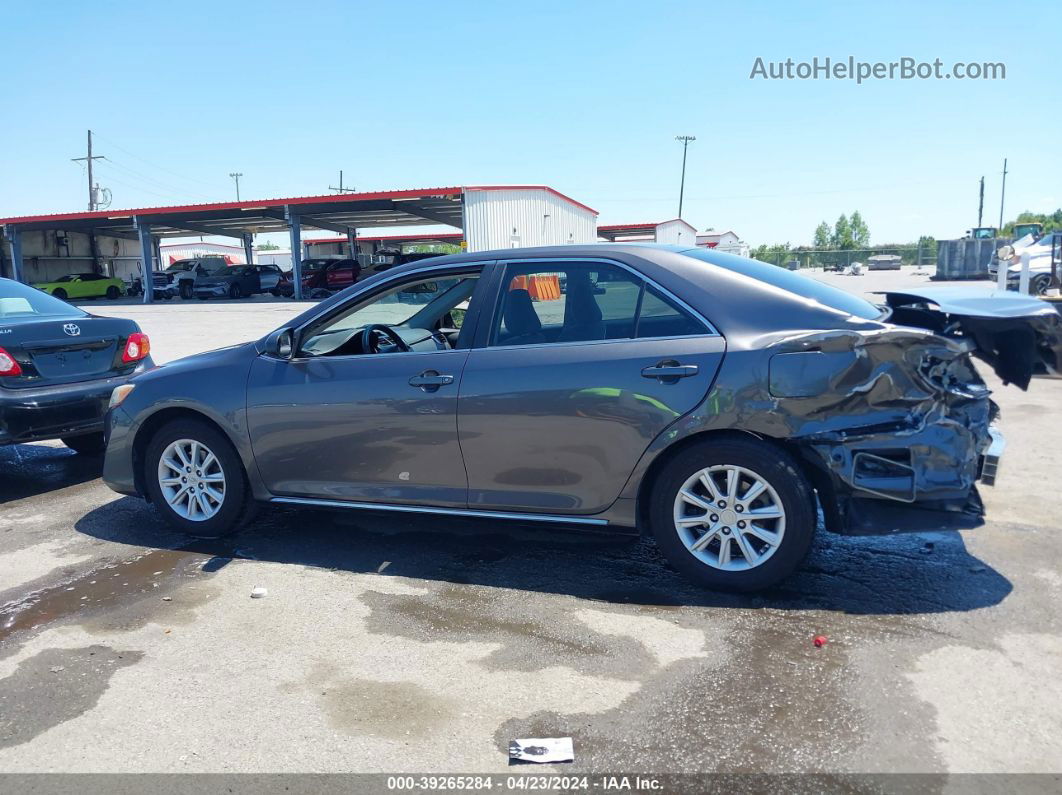 2012 Toyota Camry Le Gray vin: 4T4BF1FK1CR160554