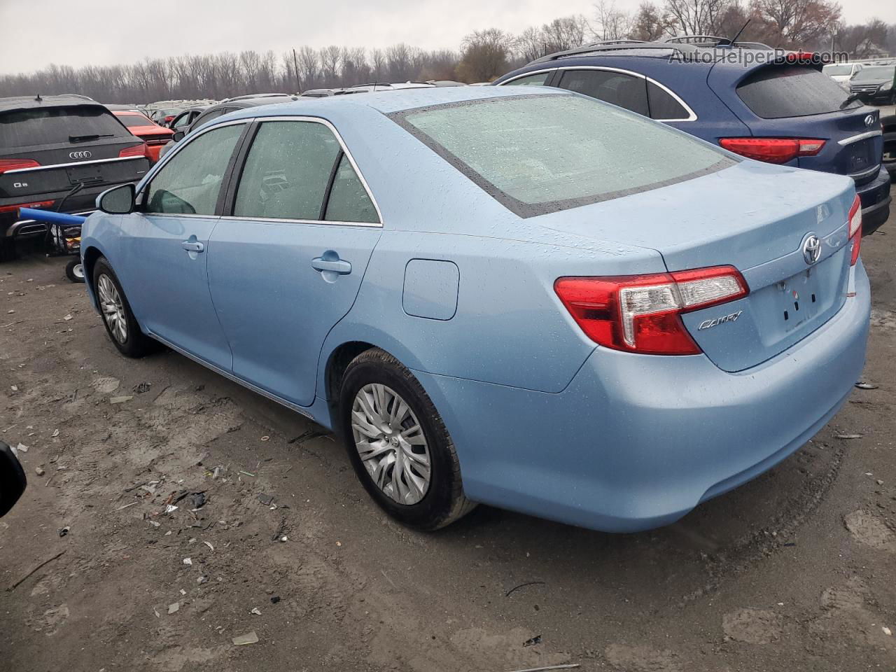 2012 Toyota Camry Base Синий vin: 4T4BF1FK1CR163759