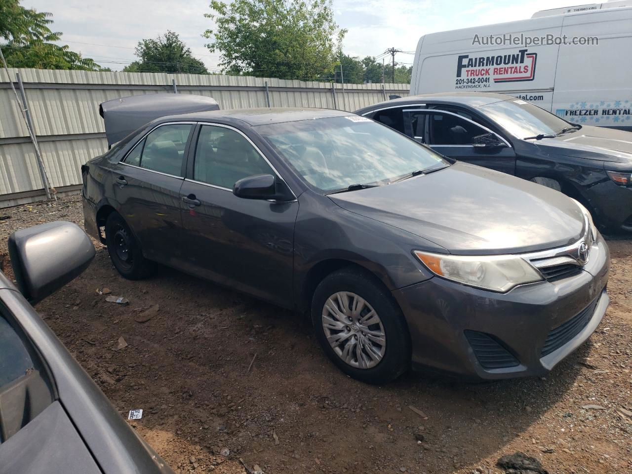 2012 Toyota Camry Base Gray vin: 4T4BF1FK1CR164751