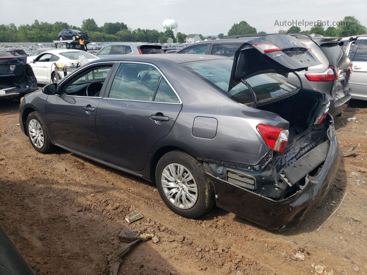 2012 Toyota Camry Base Gray vin: 4T4BF1FK1CR164751