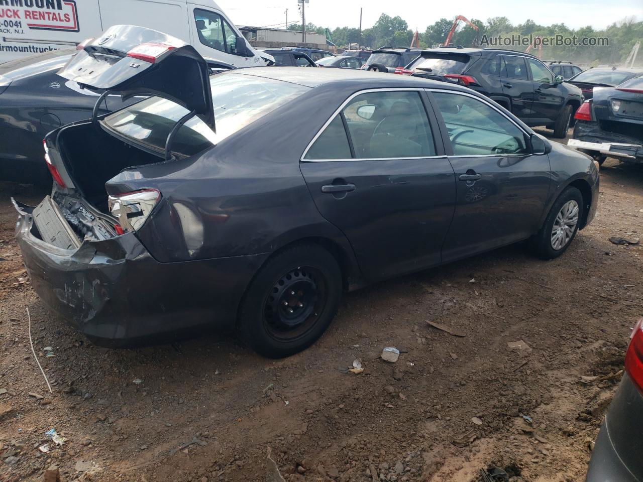 2012 Toyota Camry Base Gray vin: 4T4BF1FK1CR164751