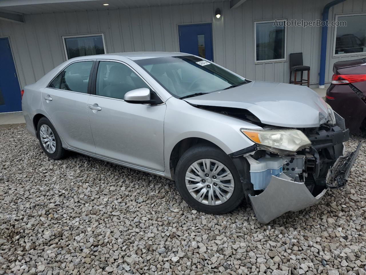 2012 Toyota Camry Base Серебряный vin: 4T4BF1FK1CR200275