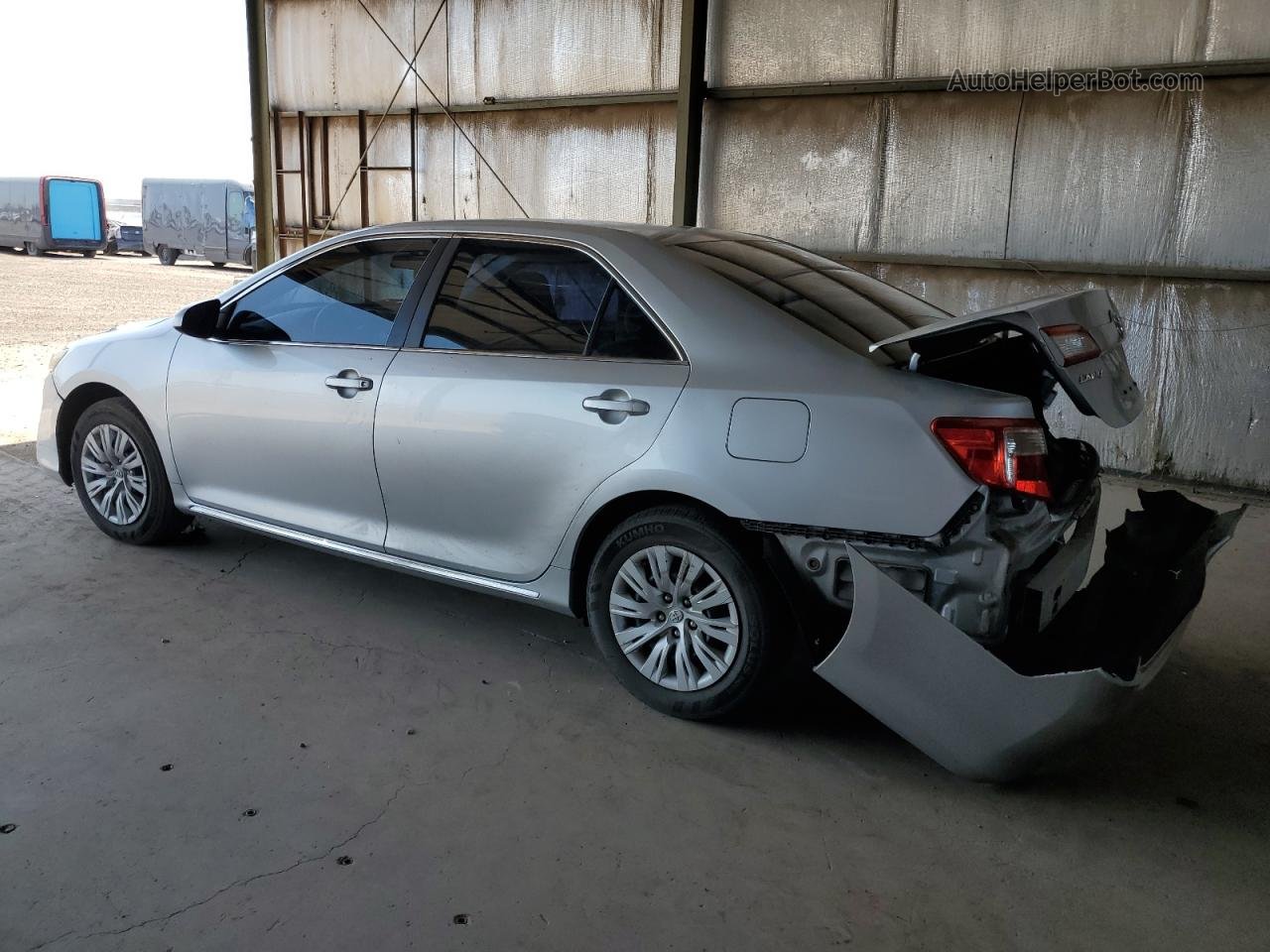 2012 Toyota Camry Base Silver vin: 4T4BF1FK1CR201295