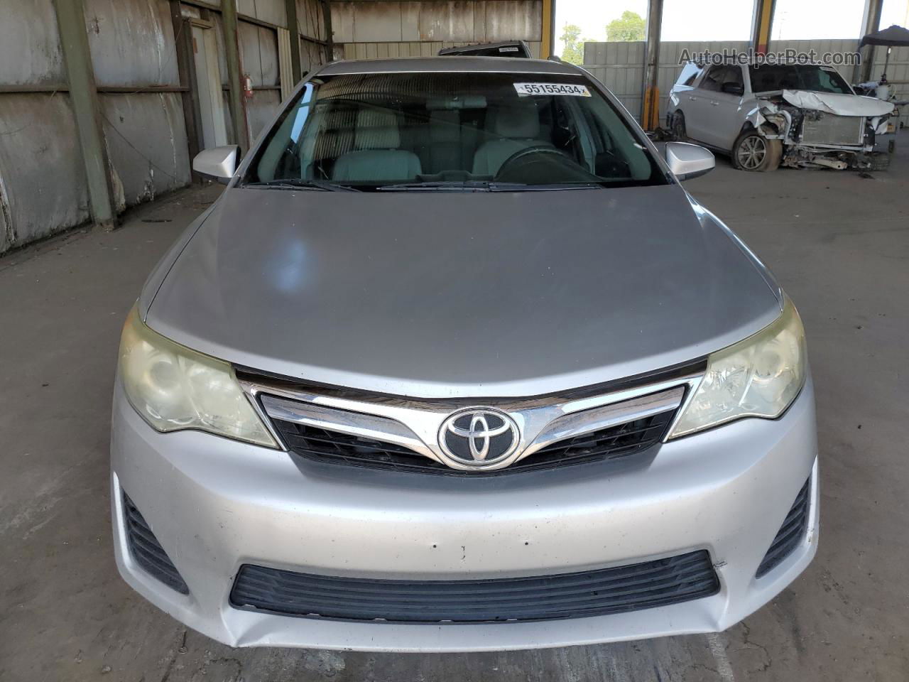 2012 Toyota Camry Base Silver vin: 4T4BF1FK1CR201295