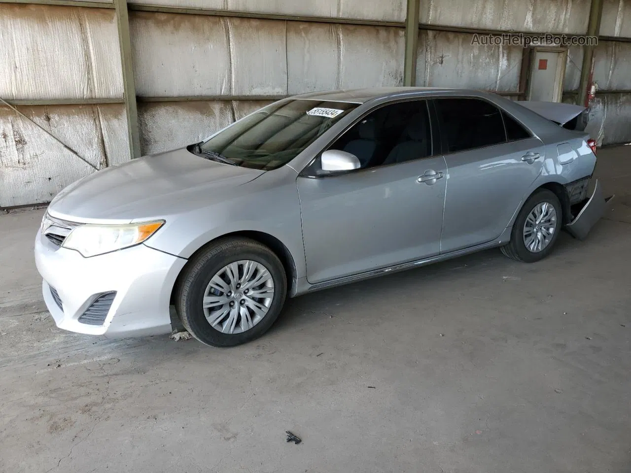 2012 Toyota Camry Base Silver vin: 4T4BF1FK1CR201295