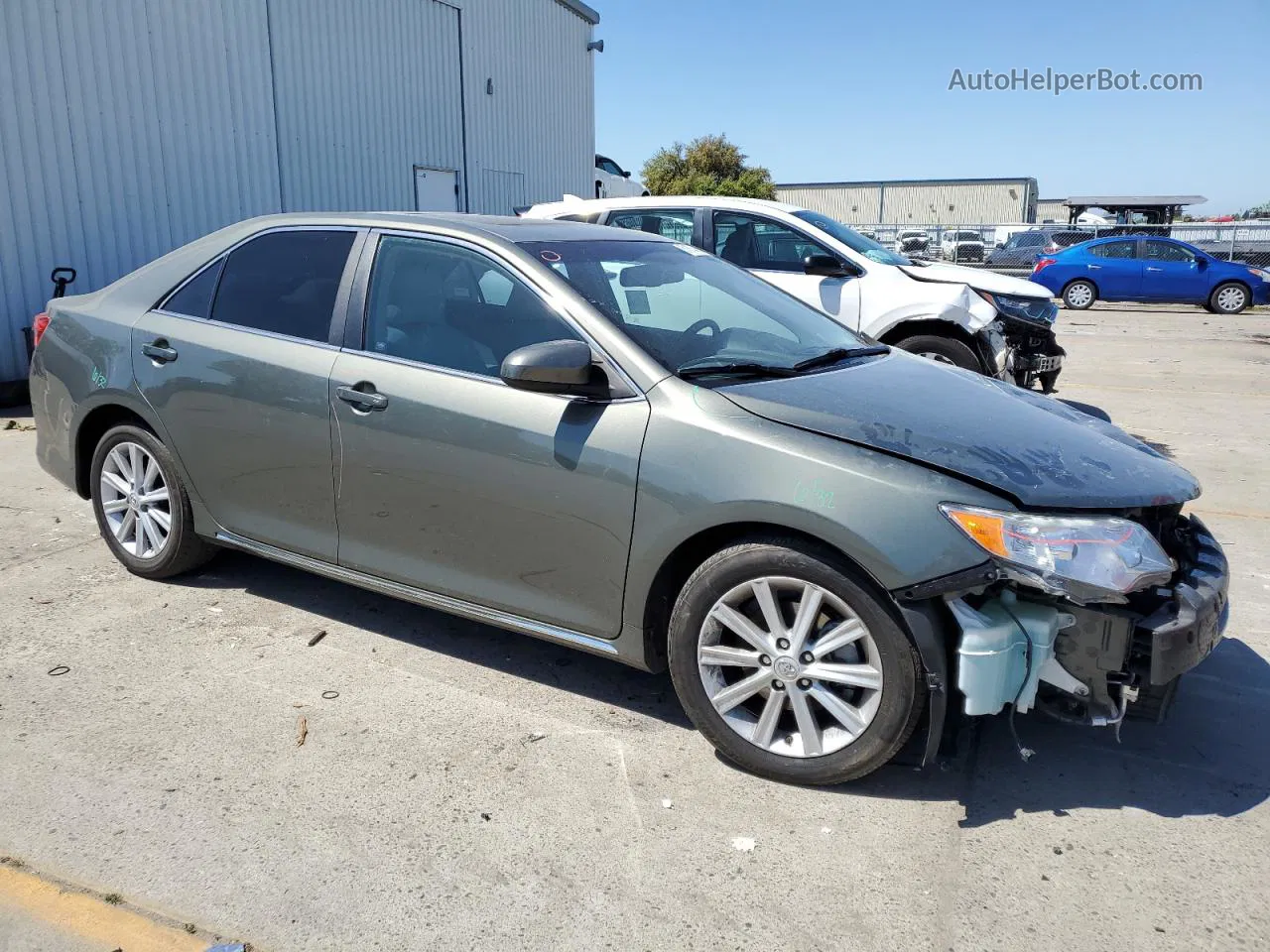 2012 Toyota Camry Base Угольный vin: 4T4BF1FK1CR211499