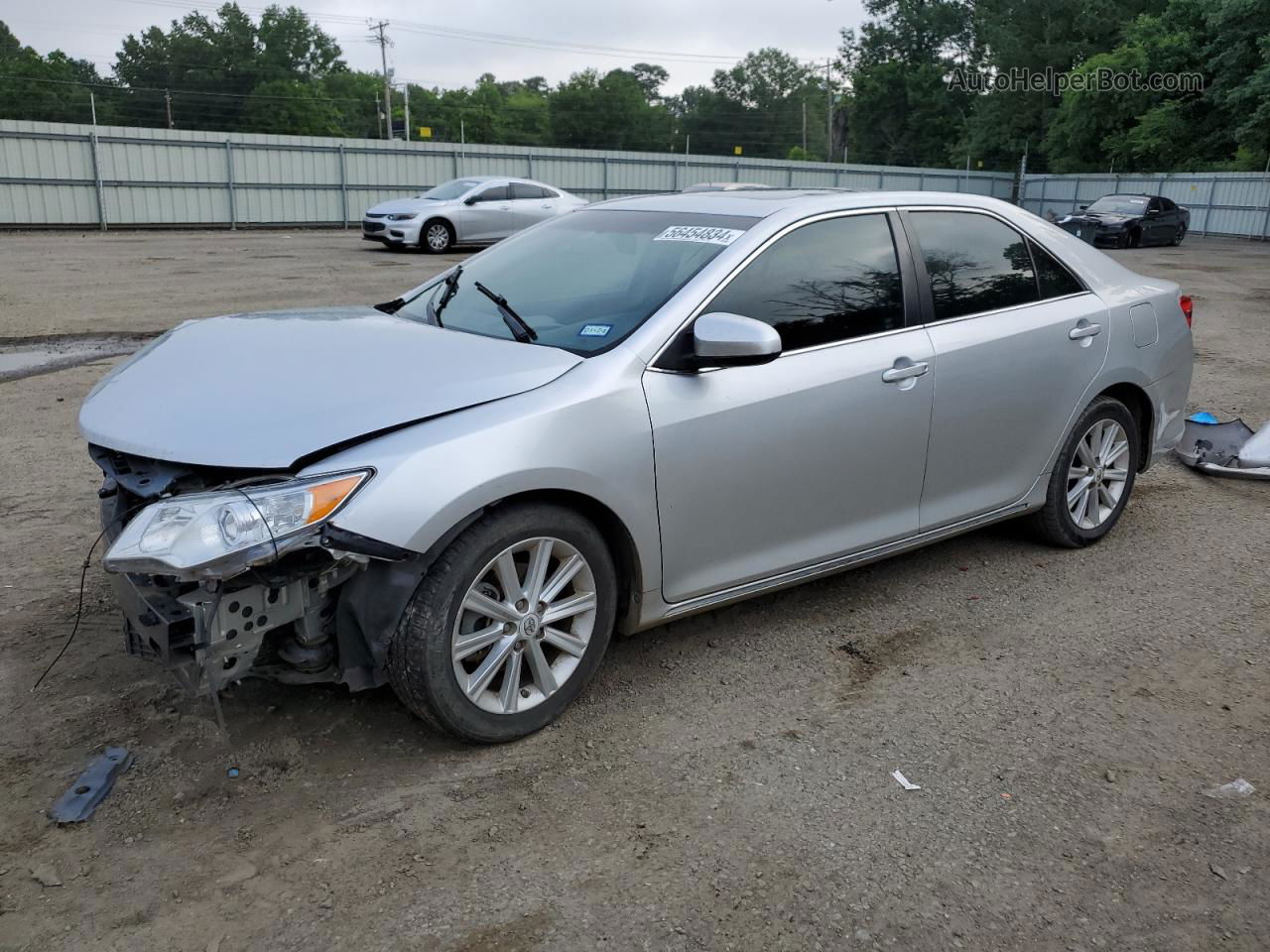 2012 Toyota Camry Base Silver vin: 4T4BF1FK1CR230389