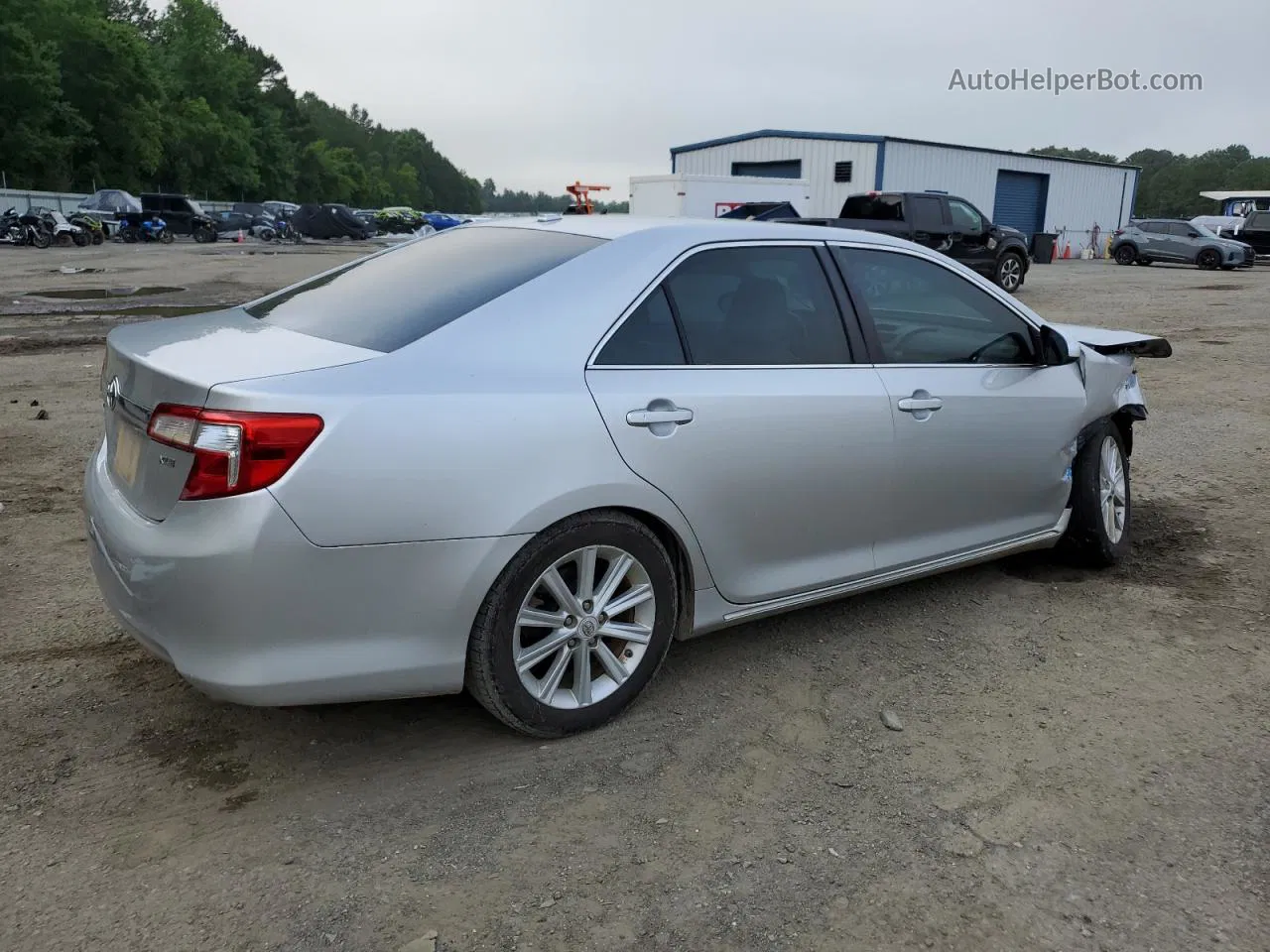 2012 Toyota Camry Base Silver vin: 4T4BF1FK1CR230389