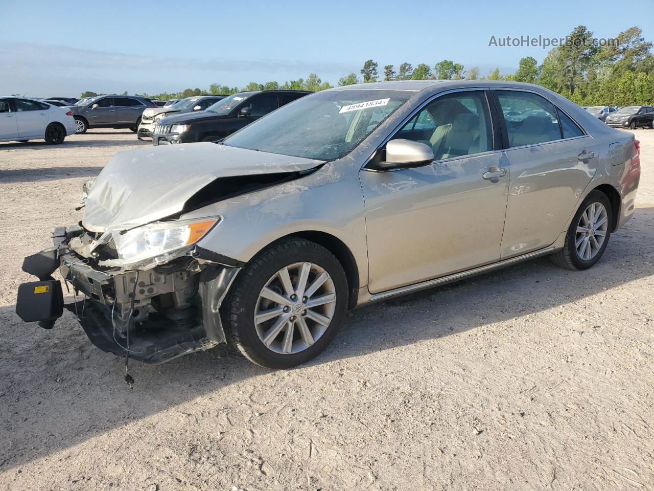 2013 Toyota Camry L Gold vin: 4T4BF1FK1DR297110