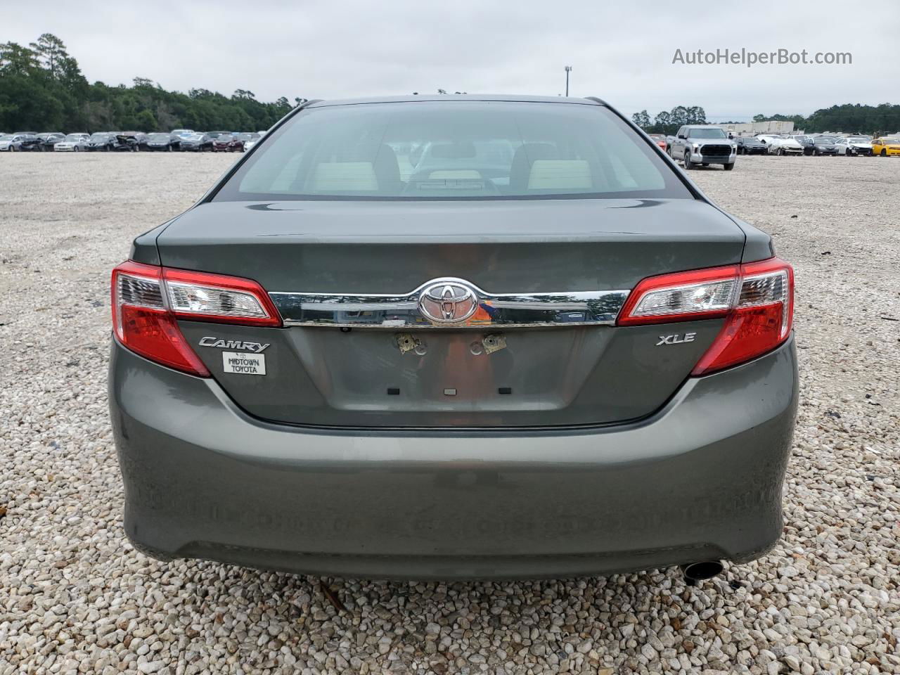 2013 Toyota Camry L Green vin: 4T4BF1FK1DR308512