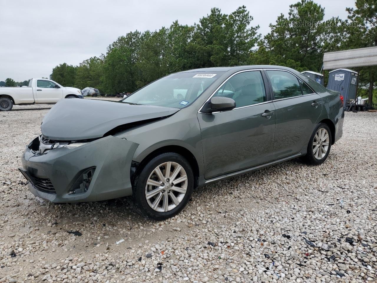 2013 Toyota Camry L Green vin: 4T4BF1FK1DR308512