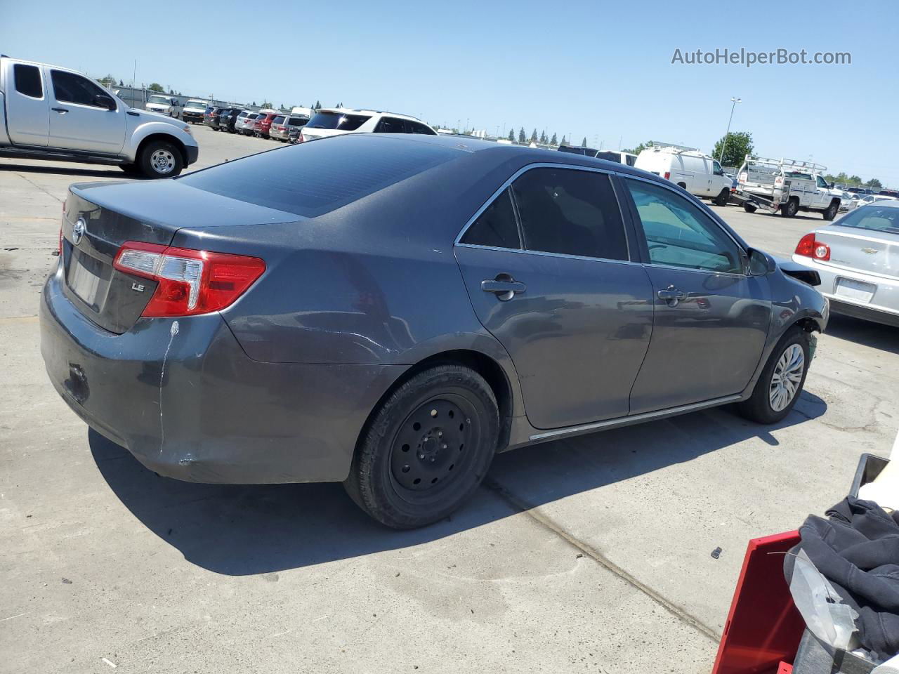 2013 Toyota Camry L Gray vin: 4T4BF1FK1DR336181