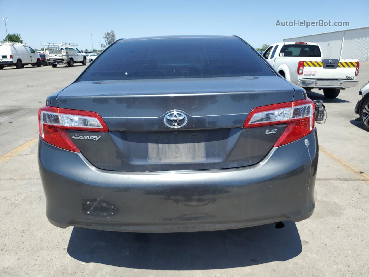 2013 Toyota Camry L Gray vin: 4T4BF1FK1DR336181