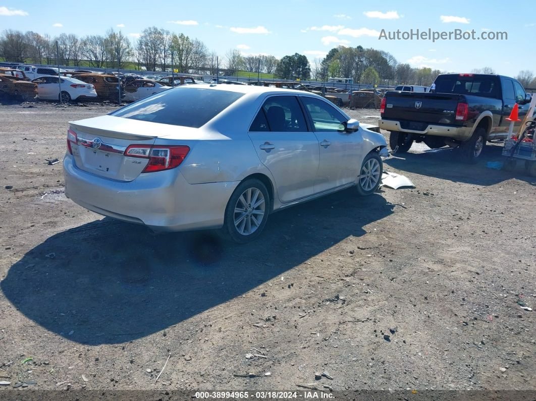 2013 Toyota Camry Xle Silver vin: 4T4BF1FK1DR336665