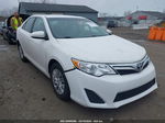 2014 Toyota Camry Le White vin: 4T4BF1FK1ER346646