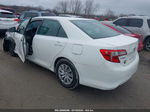 2014 Toyota Camry Le White vin: 4T4BF1FK1ER346646