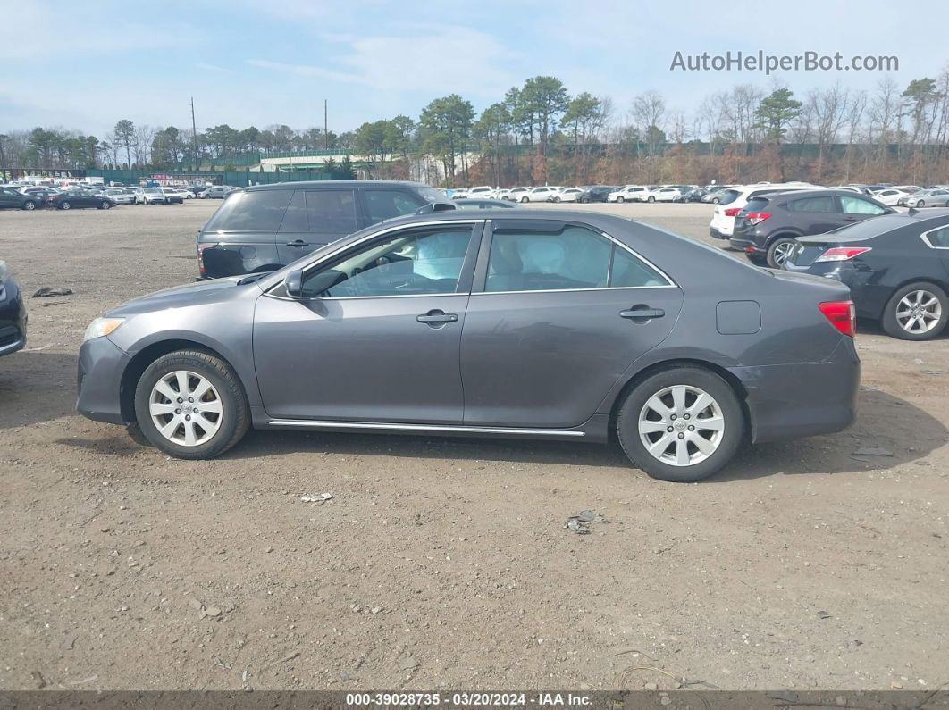 2014 Toyota Camry Xle Gray vin: 4T4BF1FK1ER373149