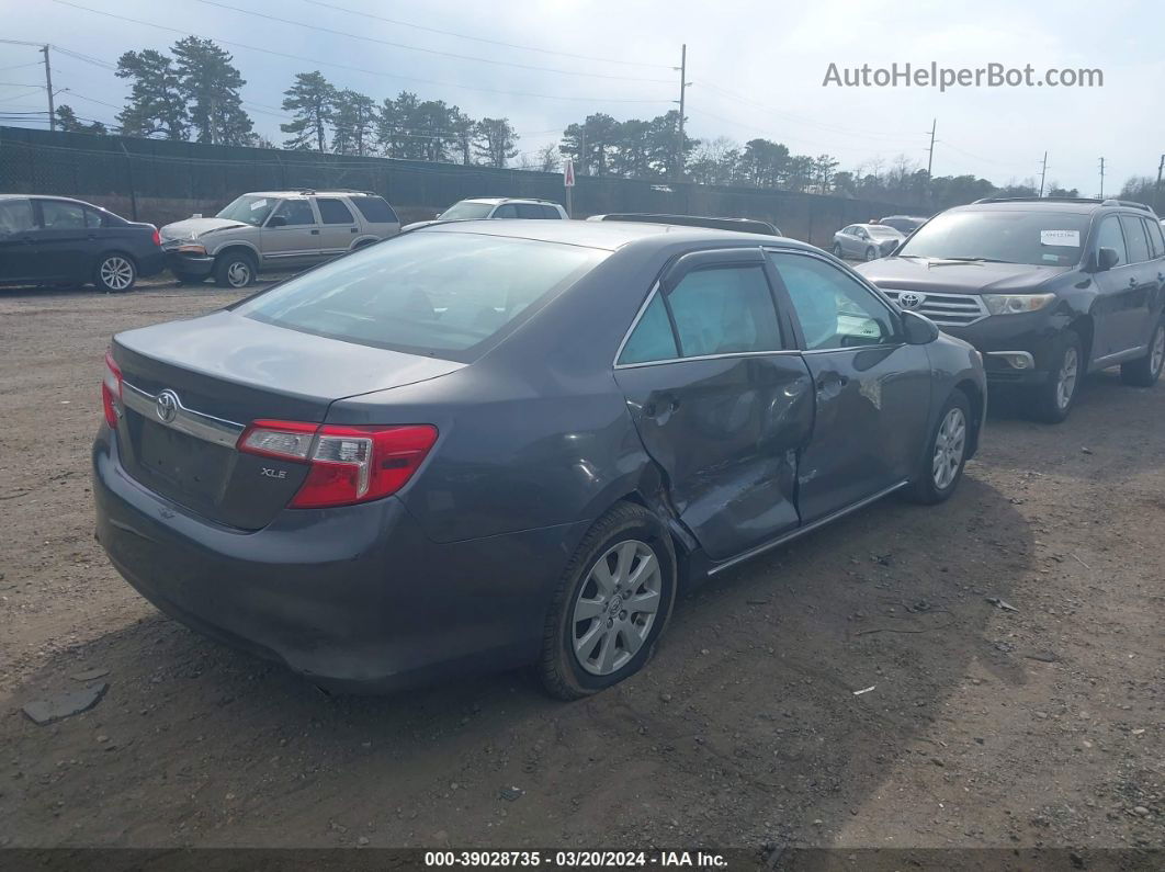 2014 Toyota Camry Xle Gray vin: 4T4BF1FK1ER373149