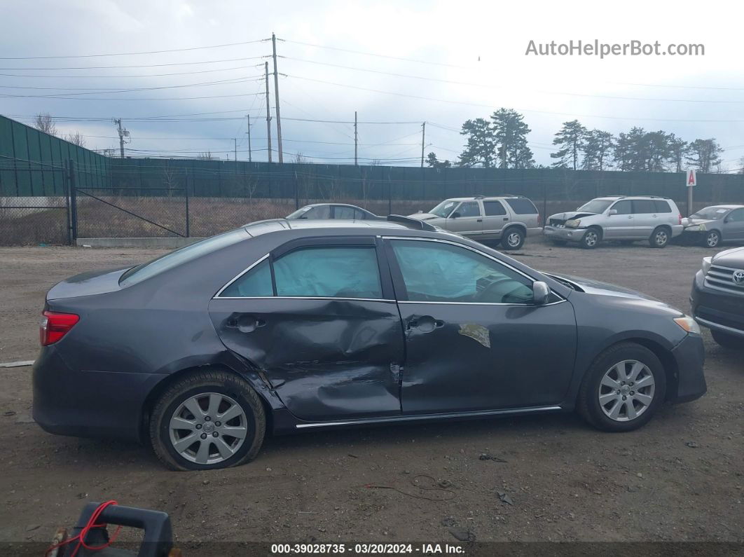 2014 Toyota Camry Xle Gray vin: 4T4BF1FK1ER373149